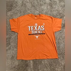 Vintage NCAA Texas Longhorns “SEC Champions” shirt 00s size 2XL